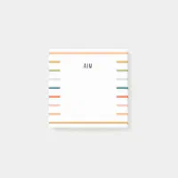 Monogram post it notes store