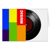colorful stripes music vinyl (Front Horizontal)
