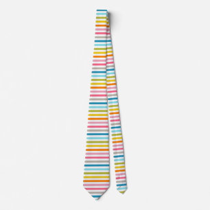 Colorful Stripes Pattern-93861 Neck Tie