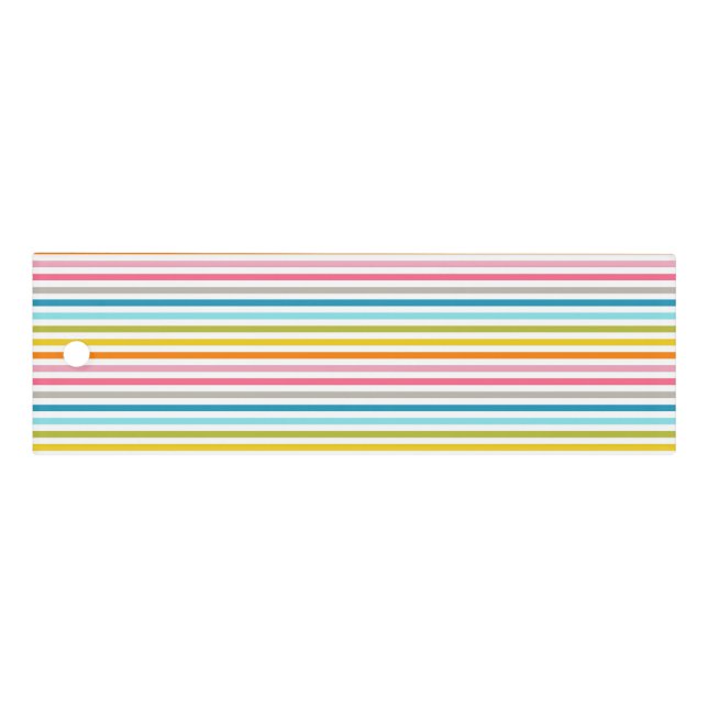 Colorful Stripes Pattern-93861  Ruler (Front)