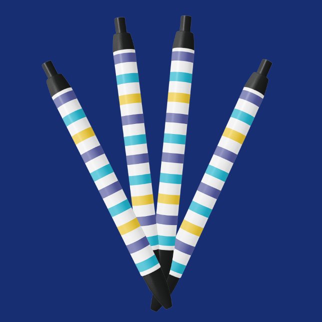 Colorful Stripes Pattern Back To School Pen (Creator Uploaded)