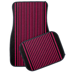 Colorful Stripes Pattern Car Floor Mat
