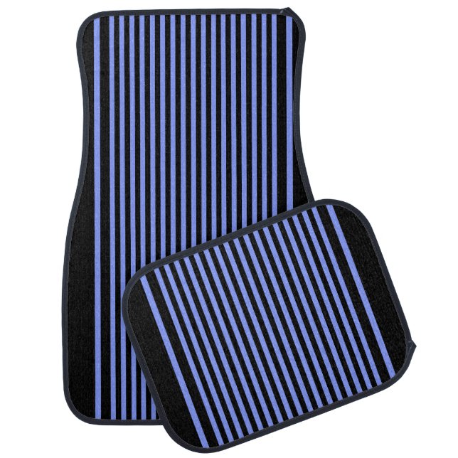 Colorful Stripes Pattern           Car Floor Mat (Set)