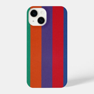 Colorful Stripes Pattern iPhone 14 Case