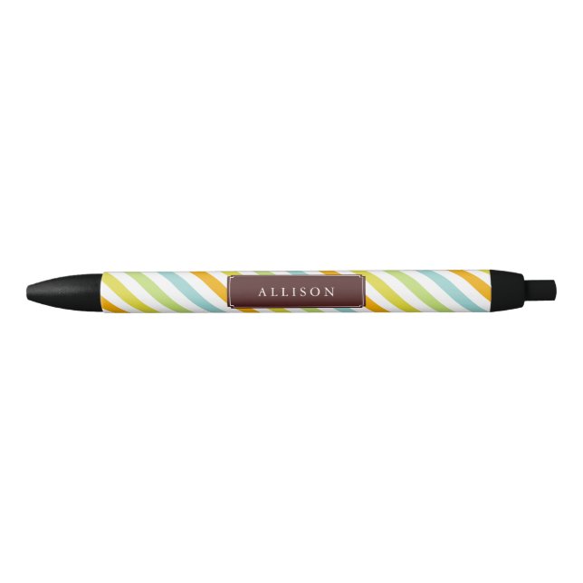 Colorful Stripes Pattern Pen (Front)