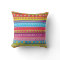 Colorful Stripes Pillow - SRF