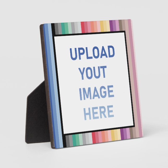 Colorful Stripes Plaque (Front)