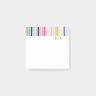Colorful Stripes Post-It Post-it Notes