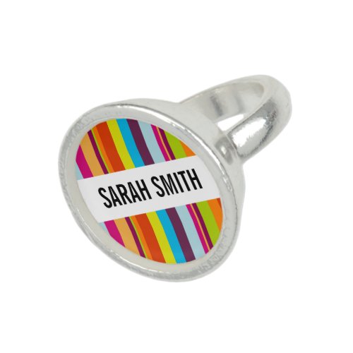 Colorful Stripes Ring