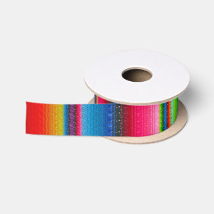 Colorful Stripes Satin Ribbon