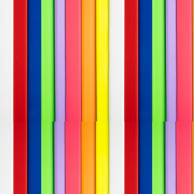Colorful Stripes Suitcases (Colorful Abstract Artwork!)