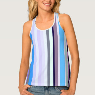 Colorful stripes tank top