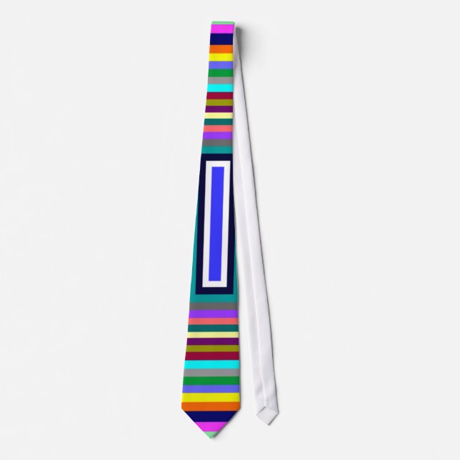 Colorful Stripes Tie (Front)