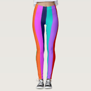 Colorful Stripes Women's Leggings