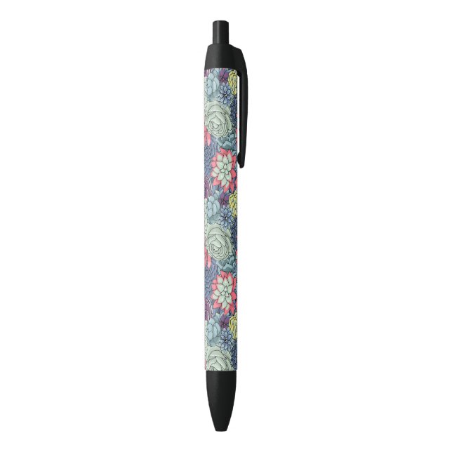 Colorful Succulent Pattern Pen (Bottom (Vertical))