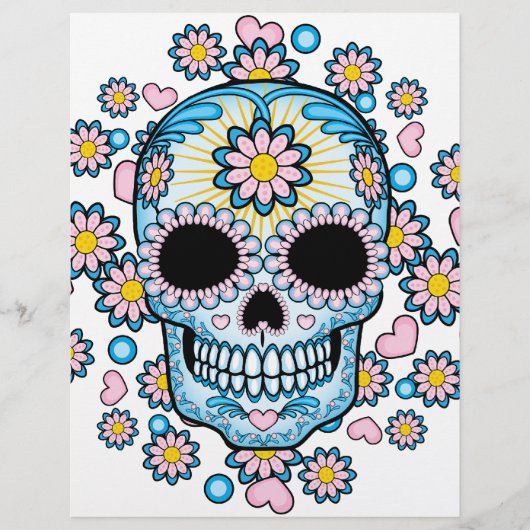 Colorful Sugar Skull (Front)