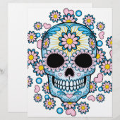 Colorful Sugar Skull (Front/Back)