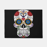 Colorful Sugar Skull Doormat