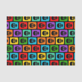 Colorful Sugar Skull Halloween Party Gift Tissue Tissue Paper