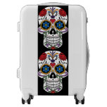 Colorful Sugar Skull Luggage