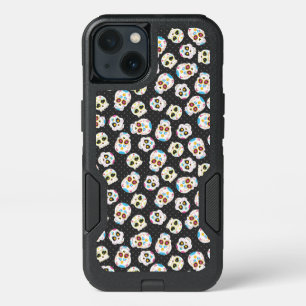 COLORFUL SUGAR SKULL PATTERN CELL PHONE CASE
