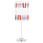 Colorful Summer Beach Flip Flops Lamp (Back)
