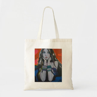 Colorful Summer Chic: Tote Bag by IZAartStudio