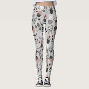 Colorful Summer Pattern Leggings