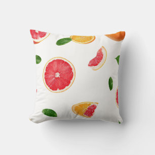 Colorful Summer Pillow Cover Fruity Home Decor