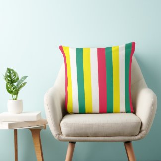 Colorful Summer Stripes Pattern  