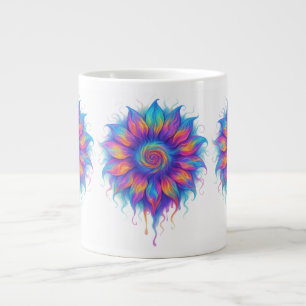 Colorful Sunflower Giant Coffee Mug