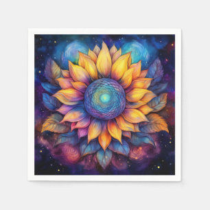Colorful Sunflower Napkins