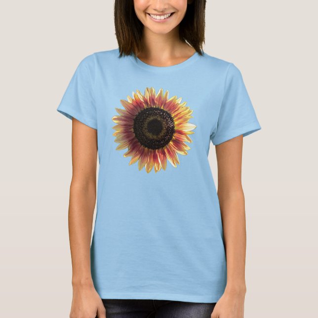 Colorful Sunflower T-Shirt (Front)