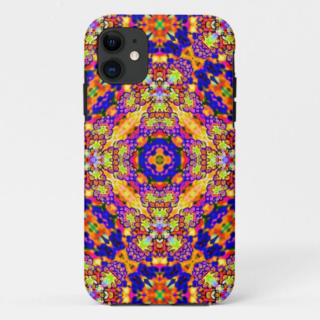 colorful sunrise beach phone case  (Back)