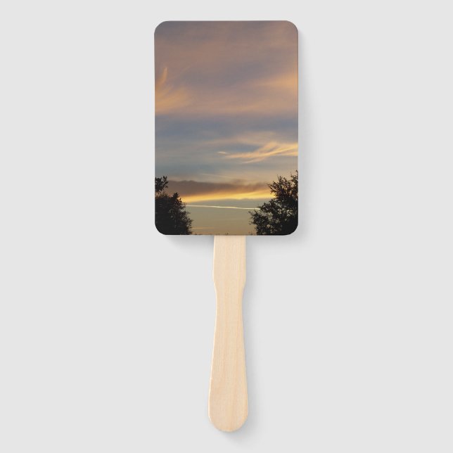colorful sunrise on a fan (Front)