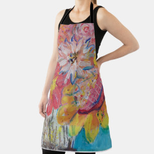 Colorful Suns by Lydia's Art Sangria Apron