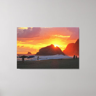 Colorful Sunset Canvas Print