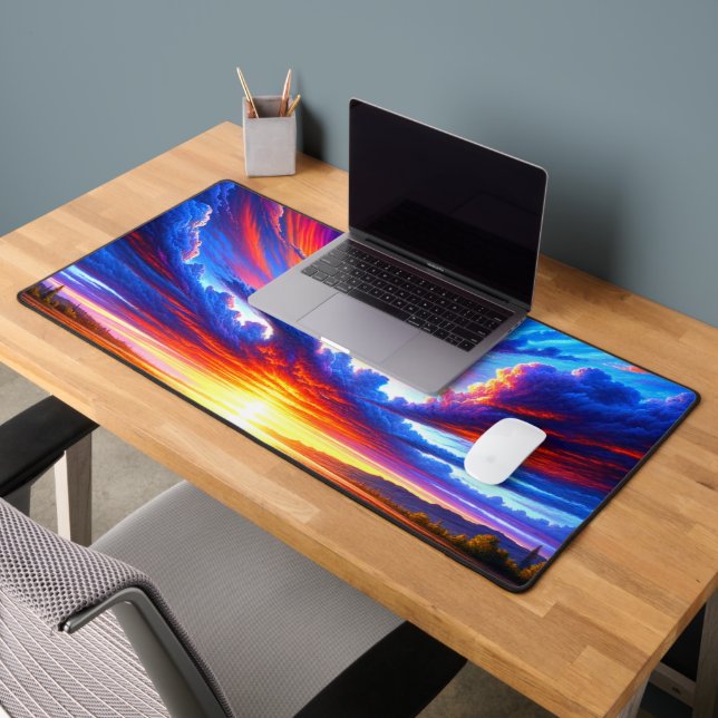 Colorful Sunset Desk Mat (Office 2)