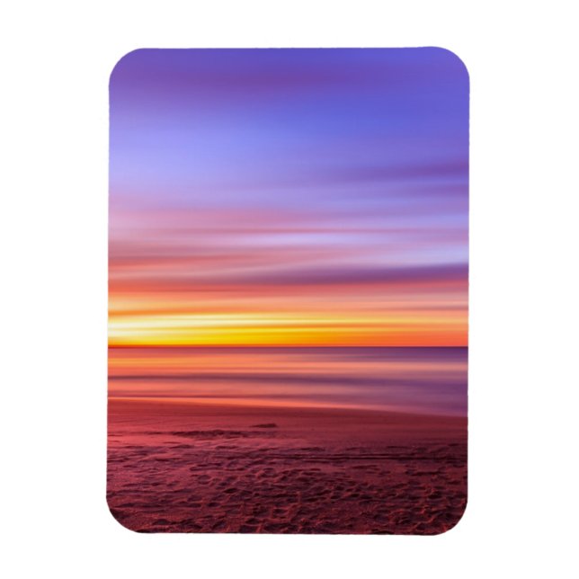 Colorful sunset magnet (Vertical)