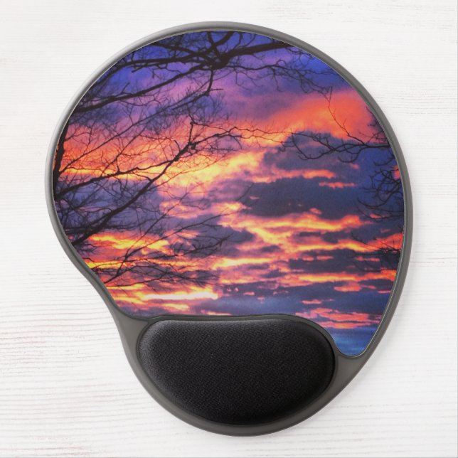 Colorful Sunset Mousepad (Front)