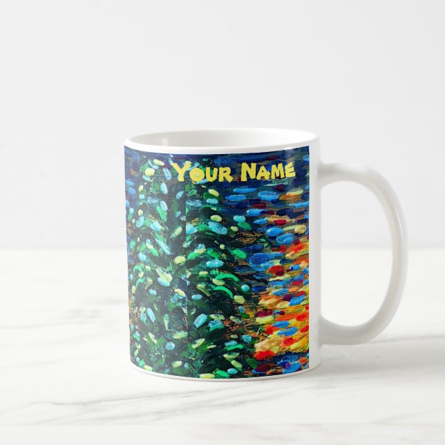 Colorful Sunset Mug (Add Name) (Right)