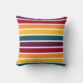Colorful Sunset Stripes