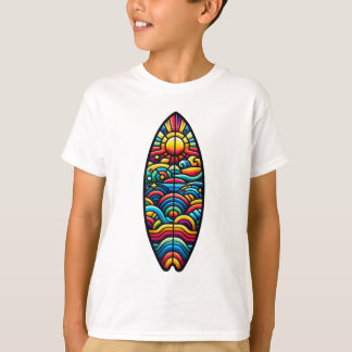colorful surfboard T-Shirt