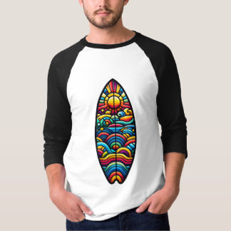 colorful surfboard T-Shirt