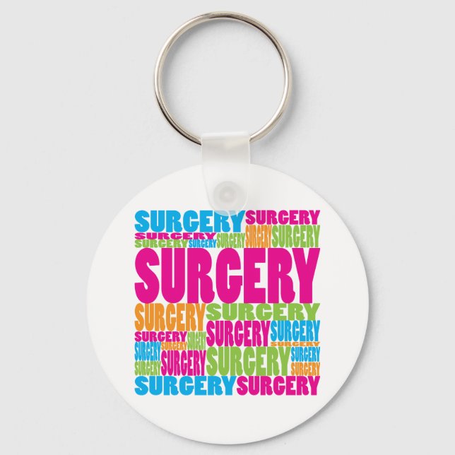 Colorful Surgery Keychain (Front)