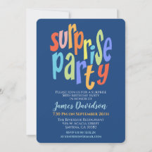 Colorful Surprise Party Modern