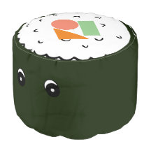 Colorful Sushi with Eyes