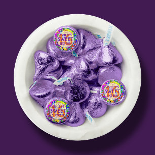 Colorful Sweet 16 Birthday Hershey®'s Kisses®
