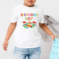 Colorful Sweet Fun Candy Birthday Boy Toddler T-shirt