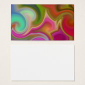 Colorful Swirl Abstract (Front & Back)
